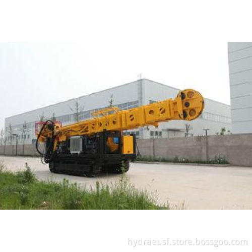 Crawler Mounted Diamond Core Hydraulic Drilling Rig With 9